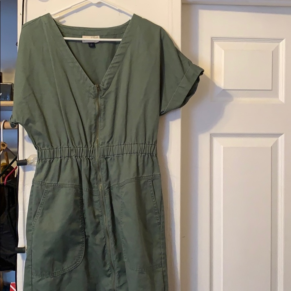 Green dress
